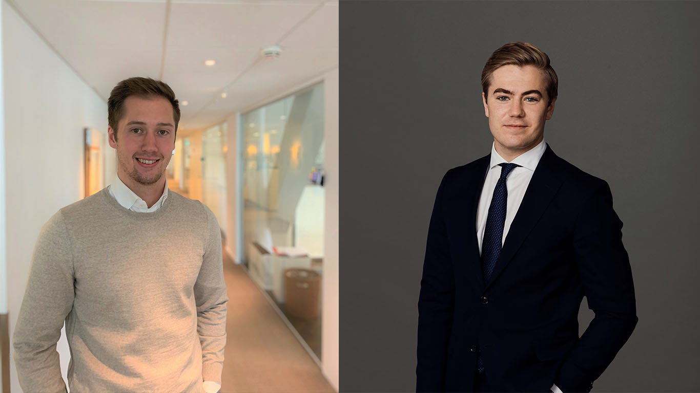 Portrait of Martin Warin and Jakob Kalbe