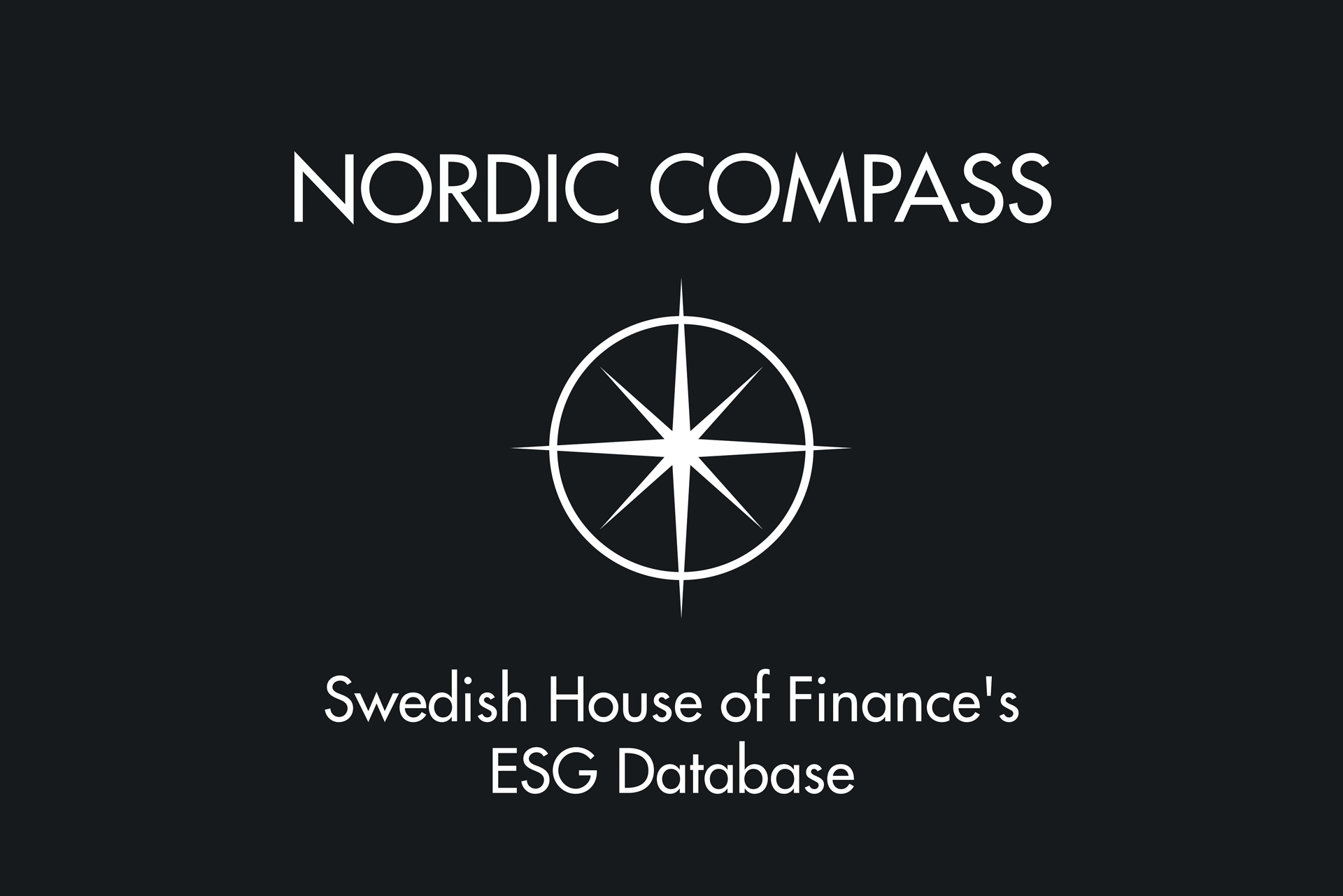Nordic Compass ESG database logo