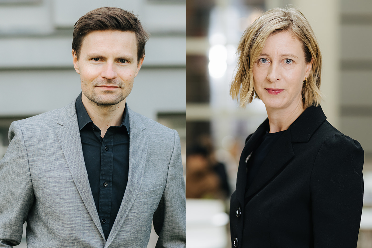 Portrait of Jan Starmans and Emma Sjöström