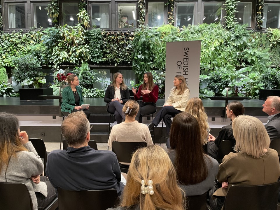 Panel discussion during Women in Finance event