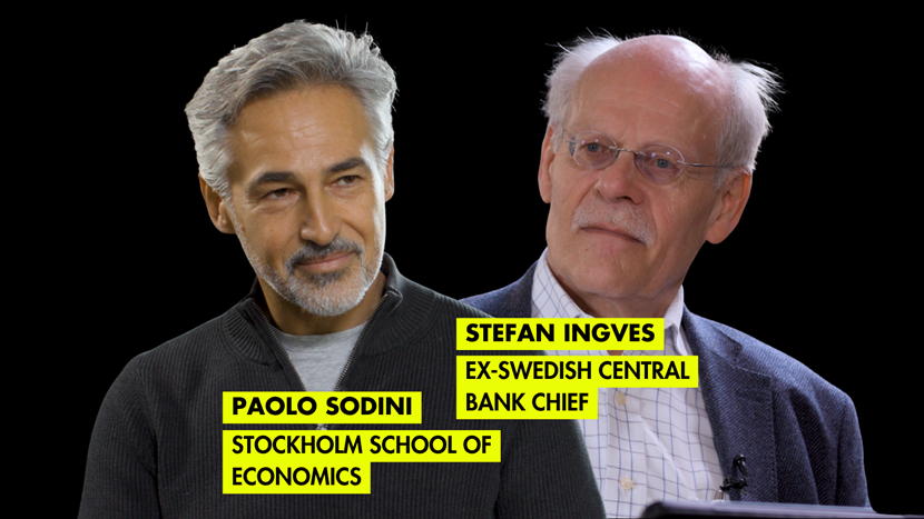 Promotional image featuring Paolo Sodini and Stefan Ingves