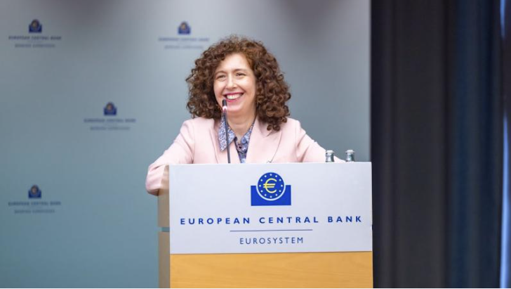 Mariassunta Gianetti speaking at the European Central Bank